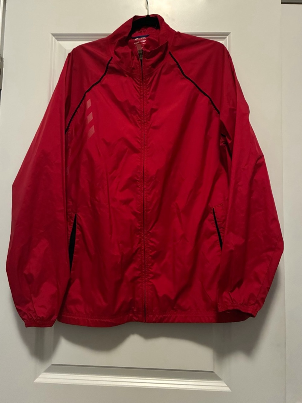 Adidas Men’s Red ClimaProof Golf Jacket packable rain jacket